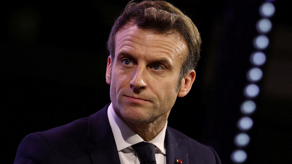 macron prans