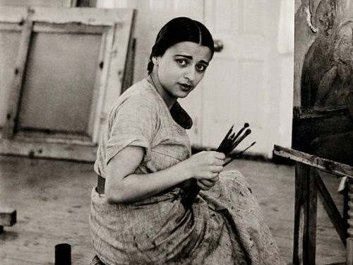 portrait amrita sher gil aware women artists artistes femmes