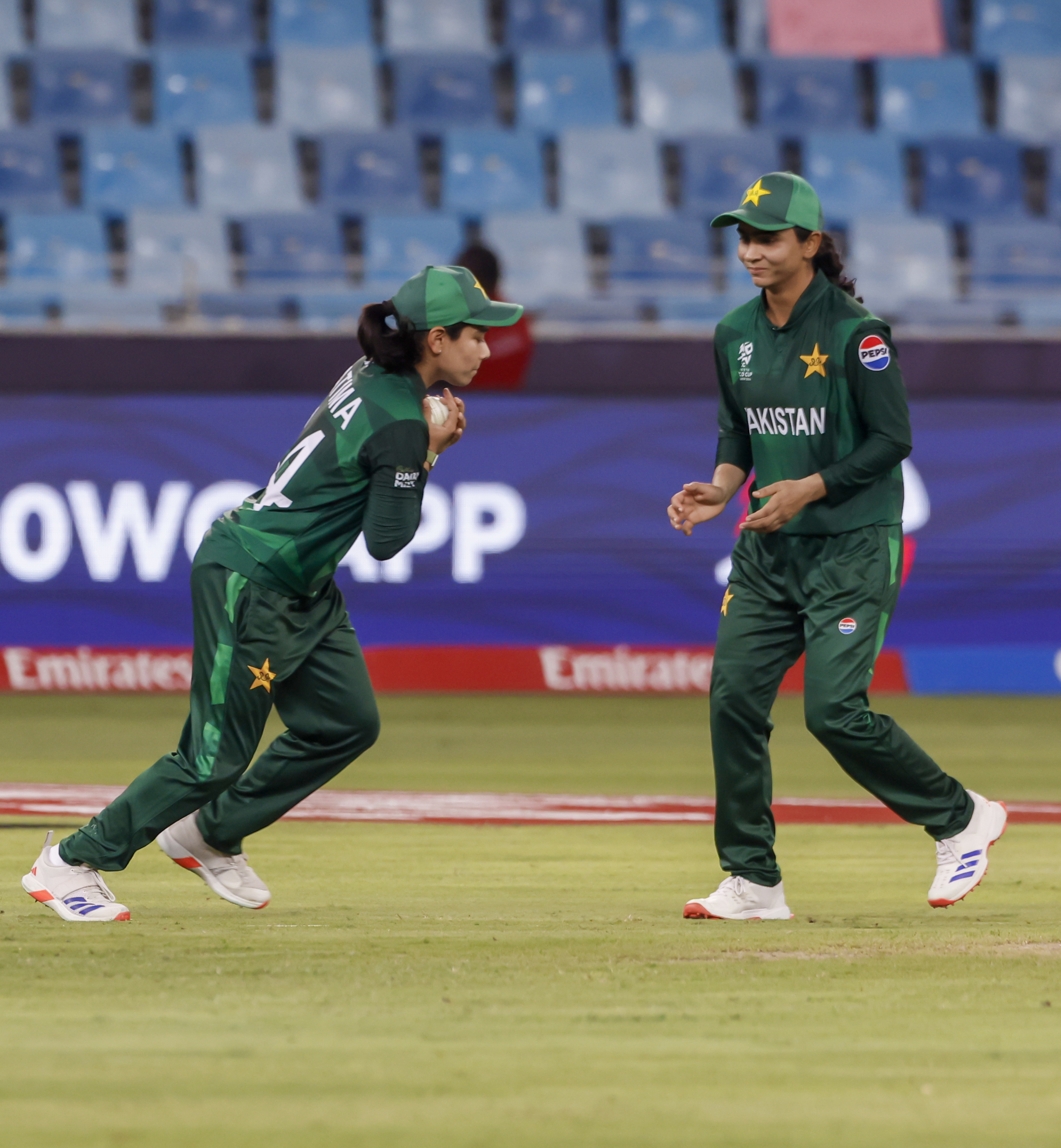 Dubai: ICC Women's T20 World Cup match between New Zealand Women and Pakistan Women  