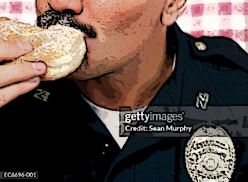 police eat