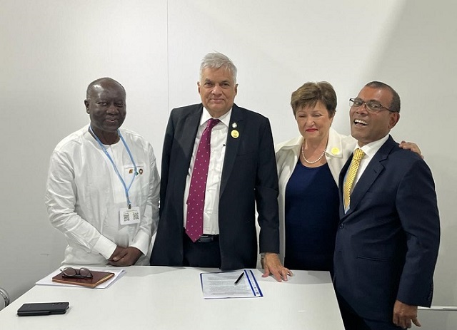 Ranil IMF COP27