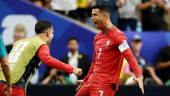 Cristiano Ronaldo celebrates goal Portugal Uzbekistan Reuters 1200 2026 06 b28e142bc99b9716ec4b3b9c006cb29e