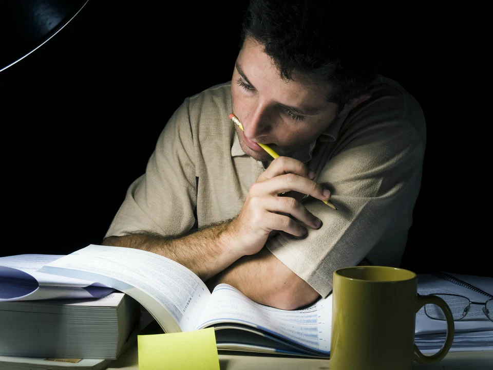 reading book