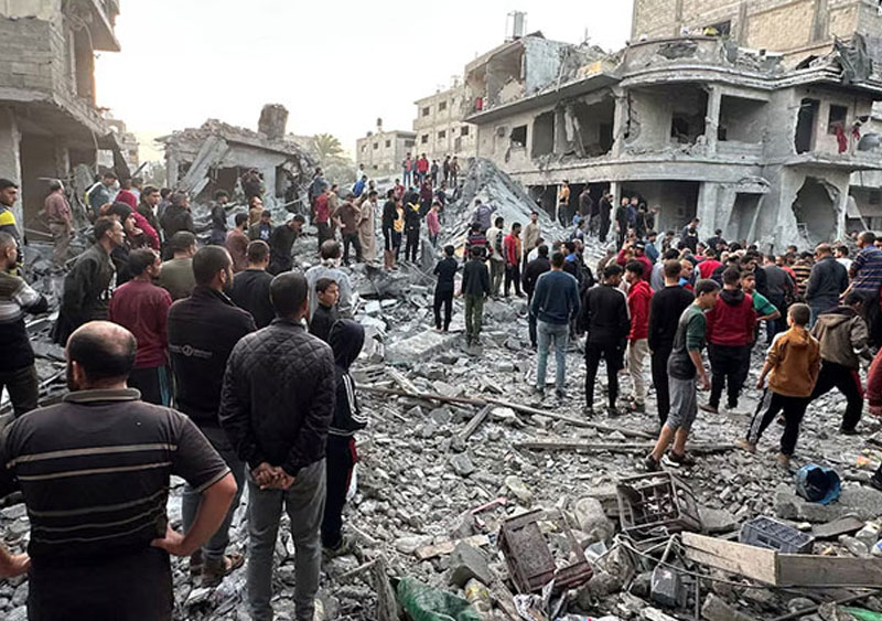 උතුරු ගාසා තීරයේ ඊශ්රායල ප්රහාරවලින් 72ක් නසිති