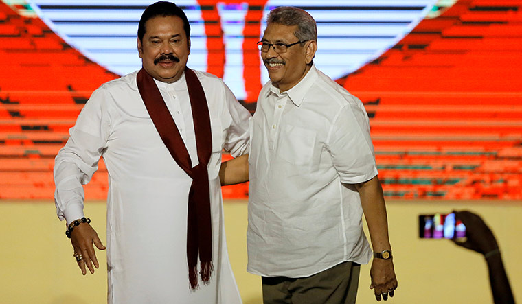 60 Mahinda Rajapaksa and President Gotabaya