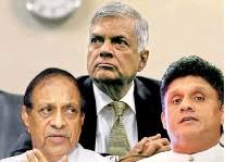 Sajith Ranil and Karu