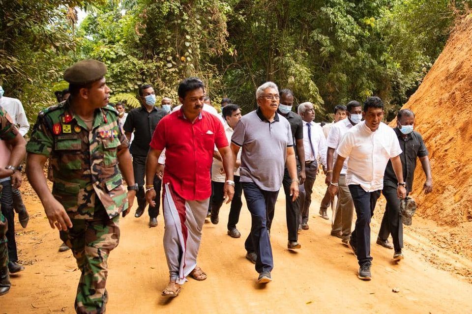 President orders to construct Neluwa Lankagama road within 90 days