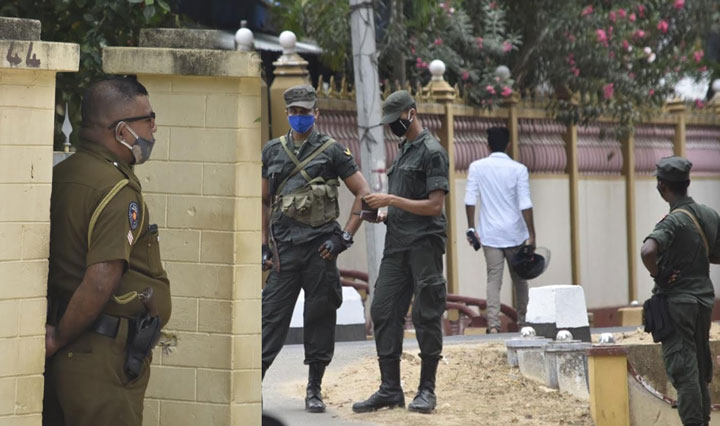 Military police raid kilinochchi.1
