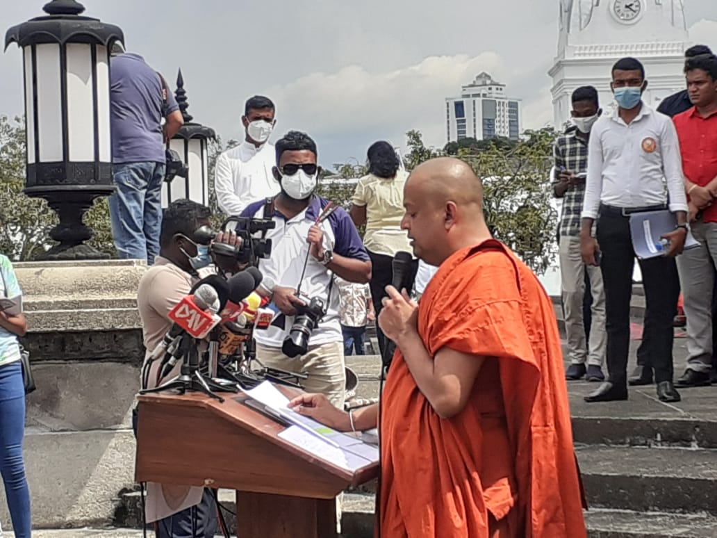 Protest monk 4