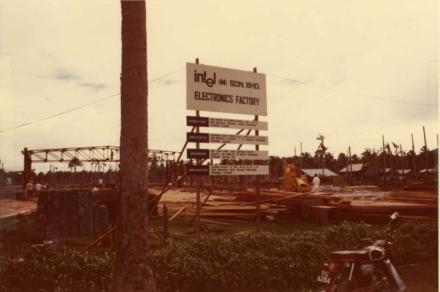 Intel Penang Factory Construction