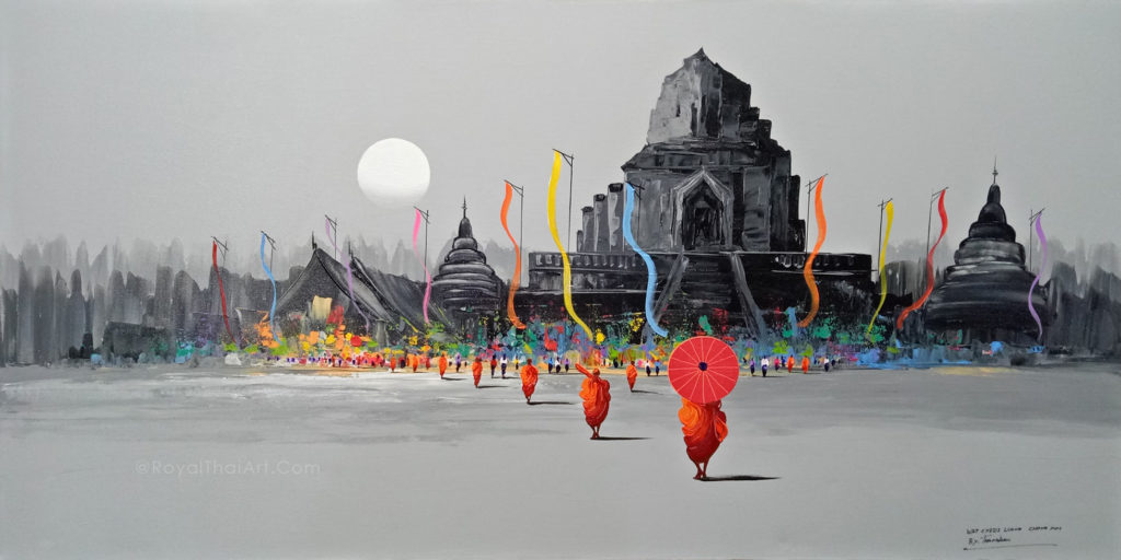 buddhist temple painting for sale 1024x512