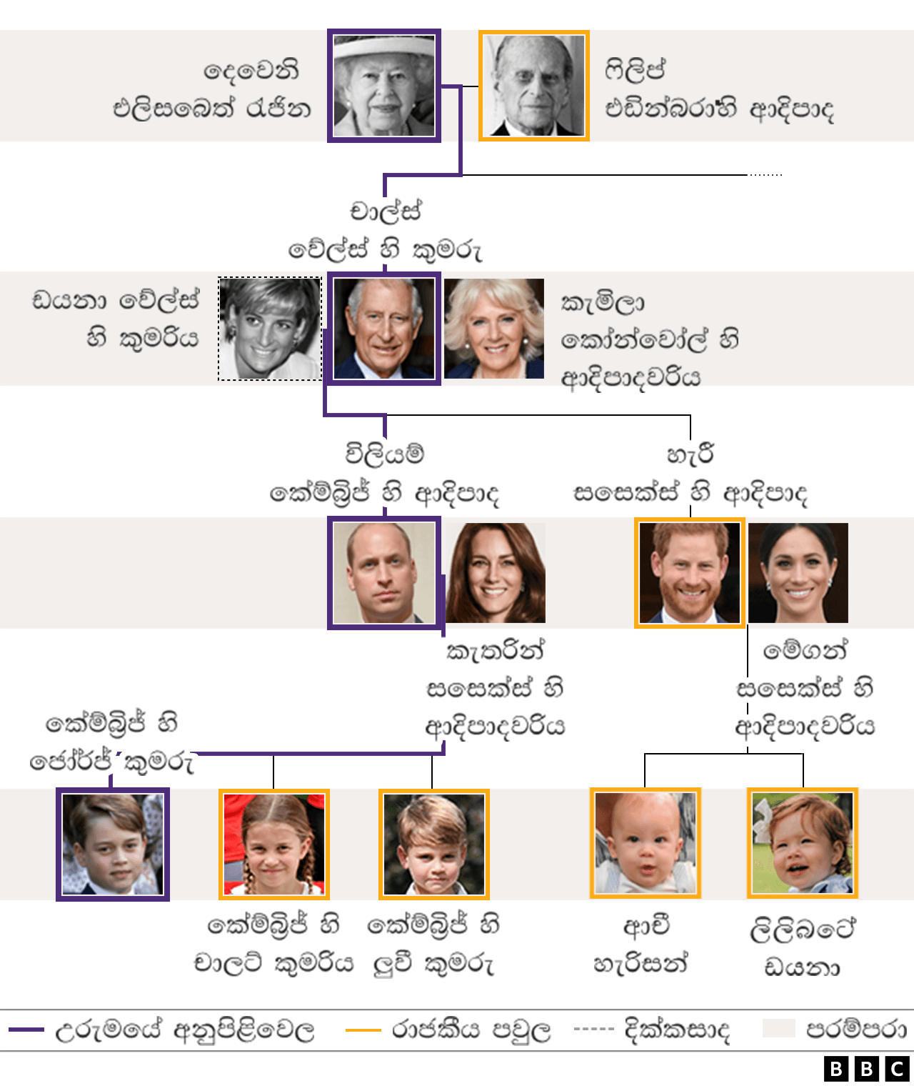  126656424 royal family tree succession sinhala bw 2x640 nc
